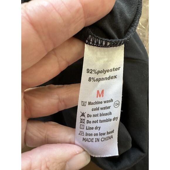 Maternity Flared Leggings Over The Belly Stretchy Pregnancy-Pants Size M - Picture 5 of 6